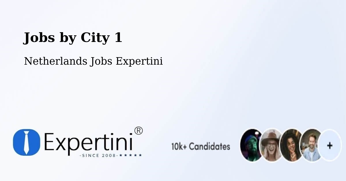 City Jobs in Netherlands - Expertini